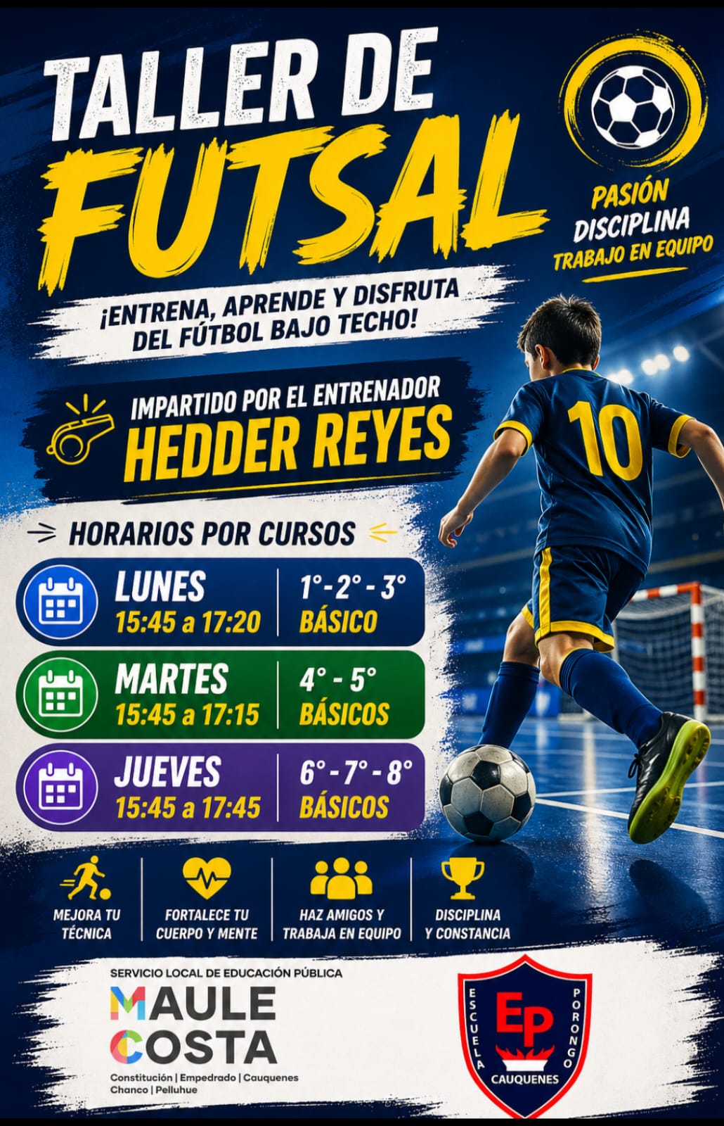 Taller Futsal Damas - Varones